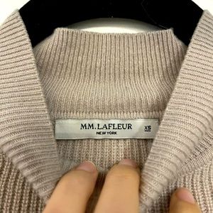 MM Lafleur mock neck sweater dress